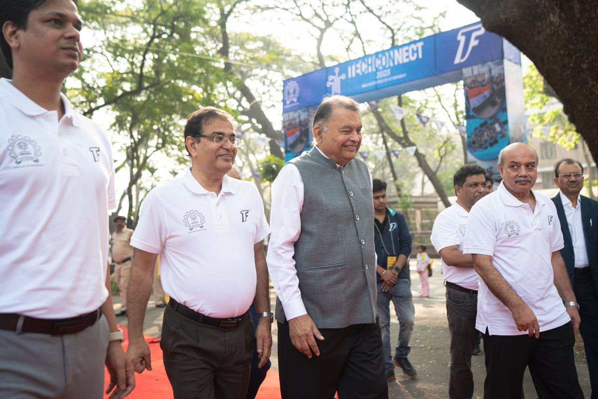 harishmehta_'s tweet photo. A wonderful day unfolded as I was invited to inaugurate TechConnect 2023, part of the prestigious @Techfest_IITB , IIT Bombay at Indian Institute of Technology, Bombay, alongside Prof. Subhasis Chaudhuri, Director, IIT Bombay. It was an honour to have joined esteemed speakers like Dr. APJ Abdul Kalam, who have previously graced the stage. It was immensely gratifying to see the impact of the @nasscom -led Maverick Effect, that captivated students, faculty and professionals present with the untold story of India’s IT Revolution.

The TechConnect exhibition was a showcase of IIT Bombay's commitment to pioneering research and development in India, with over 100 participants who showcased R&D projects with real world applications. The event was a testament to the cutting-edge work being done in fields like Artificial Intelligence, Smart Manufacturing, Nanoengineering & Semiconductors, Bioscience and more. The expansive research endeavours will see @iitbombay 's students and faculty at the forefront of emergent technologies, and can help position India as the dominant choice in China Plus One strategies.

I’m glad to have brought the ‘Secret Sauce Behind India's IT Revolution’ – The Maverick Effect, to the bright minds and the faculty of IIT Bombay. Sharing its recipe with such an engaged audience was a vivid reminder of the endless possibilities that can be powered by technological prowess as well as collaborative thinking and action.

Thank you, Prof. Sachin C Patwardhan (Dean, R&D) for the invitation, Prof. Subhasis Chaudhuri for the warm reception, Dr. Deepak Phatak for being your insightful self, Prof. M D Agrawal for joining us and to all the student and faculty coordinators who ensured a smooth show throughout, making the day a truly eventful one.

@debjani_ghosh_  , @gangadharansind , @sangeetagupta29, @keshav_murugesh, @C_P_Gurnani , #RajeshNambiar

#TechFestIITB #IndiasITRevolution #Engineering #TheMaverickEffect