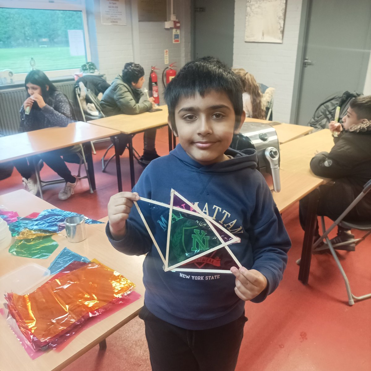 Another fantastic session. Tuesdays and Wednesdays art sessions at the Deane and Derby Cricket Club . Using mathematics to create stain glass 2 and 3d windows. Serving the community. Keeping creative. @CulturEdBolton