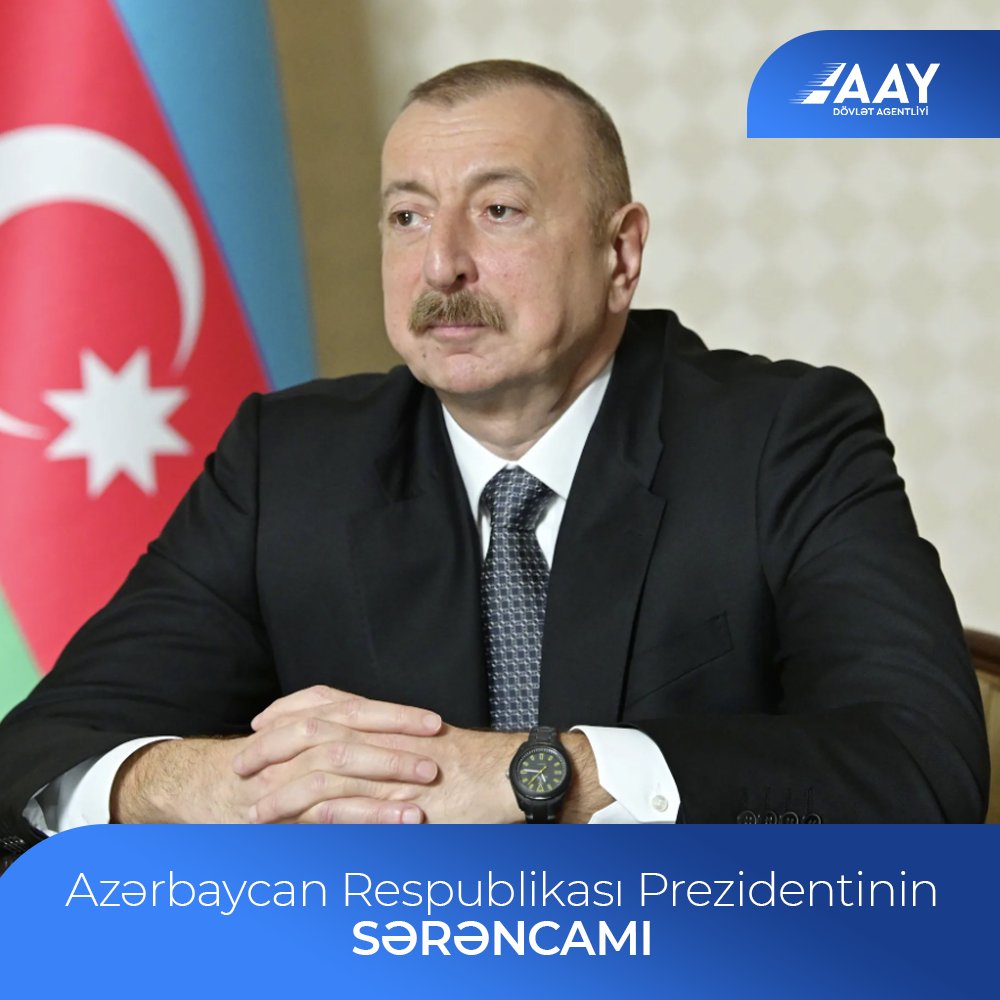 avtoyollar's tweet photo. Şabran rayonunun Gəndob‒Xaçmaz‒Yalama‒Rusiya Federasiyası ilə dövlət sərhədi (11 km)‒Ağalıq‒Daşlıyataq‒Günəşli avtomobil yolunun əsaslı təmiri ilə bağlı tədbirlər haqqında
Azərbaycan Respublikası Prezidentinin Sərəncamı

https://t.co/8VxDkqdERD https://t.co/yyzZ4K0jBD