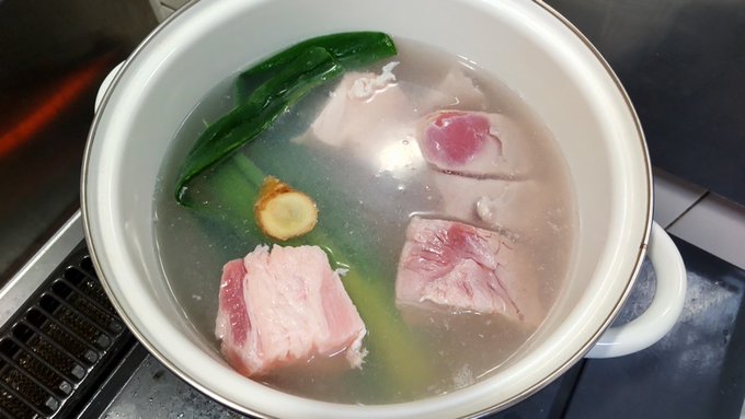 豚の角煮を作っていく～ 