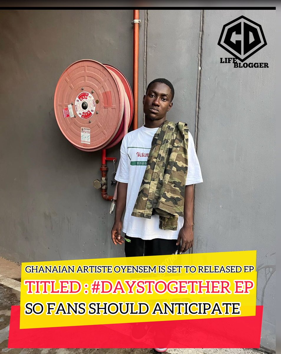 OwusuTimothy9's tweet photo. GHANAIAN ARTISTE OYENSEM IS SET TO RELEASED NEW EP TITLED #Daystogether Ep SO FANS SHOULD ANTICIPATE @GreatnexxtM @nsemnie @kwame_portrait @kwadwosheldon @TheJohnnyAI @OliveTheBoy_ #Daystogether Ep https://t.co/n8T9D9mLo6
