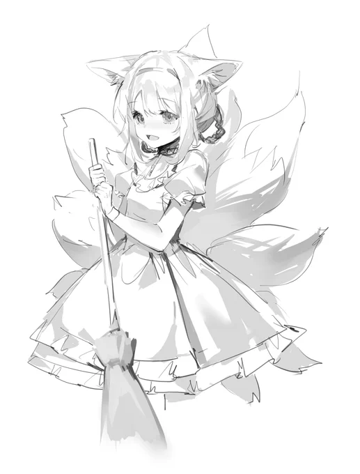#アークナイツ 前の絵を補足する 
