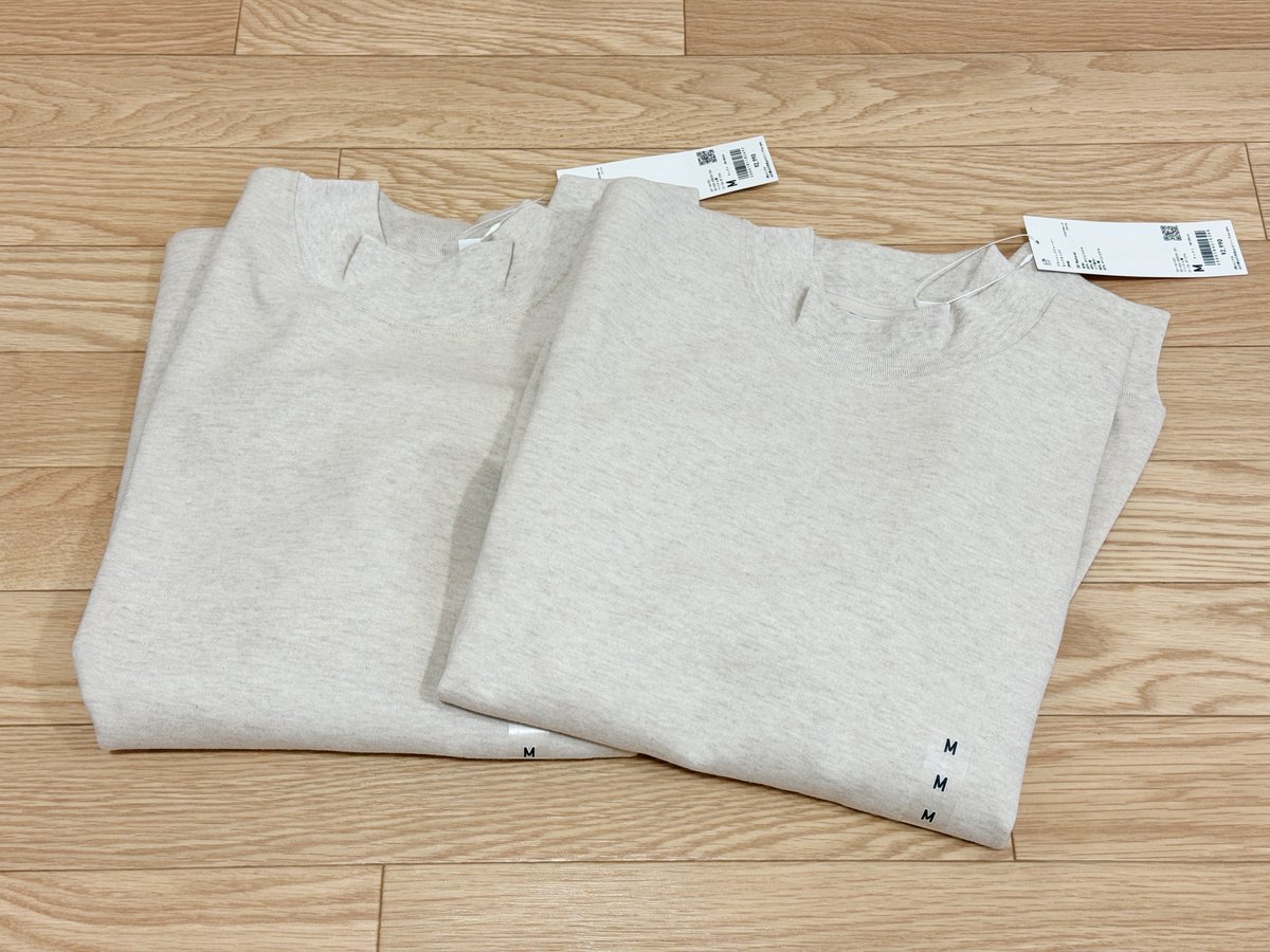 3年ぶりに冬服買い替えました。1,990円で買った服を穴空くレベルに