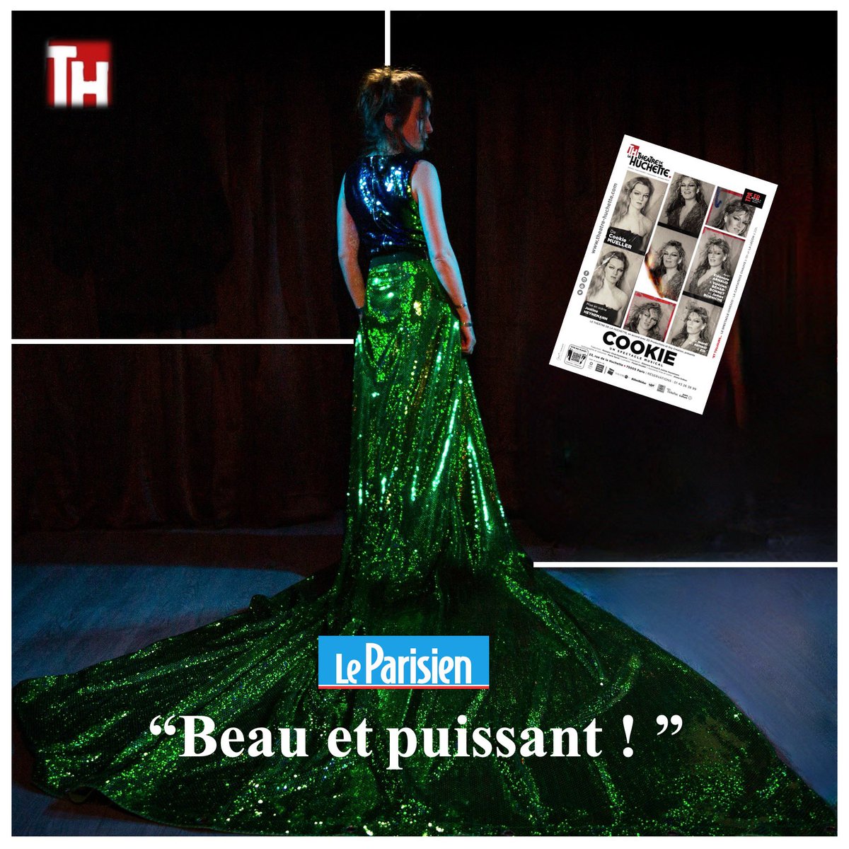theatrehuchette's tweet photo. Oh la belle critique ! Un grand MERCI au Parisien qui vous suggère Cookie pour votre sortie du 31… TOUJOURS écouter Le Parisien…🤓
(📸 Léa Comelli)
#RevueDePresseThéâtre #CritiquesSpectacles #QueVoirAParis #CookieMueller #SpectacleMusical #SortiesParis #Rock #Underground https://t.co/OU06JPiEf3
