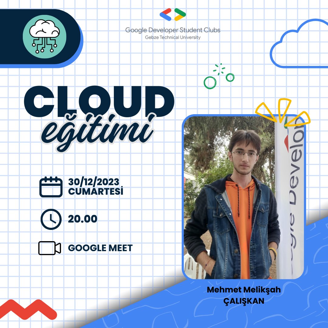 GDG On Campus Gebze Technical University (@gdgoncampus_gtu) on Twitter photo 🚀Google Cloud Eğitimi Geliyor!
Merhaba dostlar! Sizi modern teknolojilerle buluşturacak, iş süreçlerinizi optimize etmenize yardımcı olacak bir Google Cloud eğitimi sizi bekliyor!🚀
Bu fırsatı kaçırmayın, dijital dönüşüm yolculuğunuzda lider olun! 💻🌍
<a href="/GtuEduTr/">Gebze Teknik Üniversitesi</a> @gdscturk 🚀Google Cloud Eğitimi Geliyor!
Merhaba dostlar! Sizi modern teknolojilerle buluşturacak, iş süreçlerinizi optimize etmenize yardımcı olacak bir Google Cloud eğitimi sizi bekliyor!🚀
Bu fırsatı kaçırmayın, dijital dönüşüm yolculuğunuzda lider olun! 💻🌍
<a href="/GtuEduTr/">Gebze Teknik Üniversitesi</a> @gdscturk