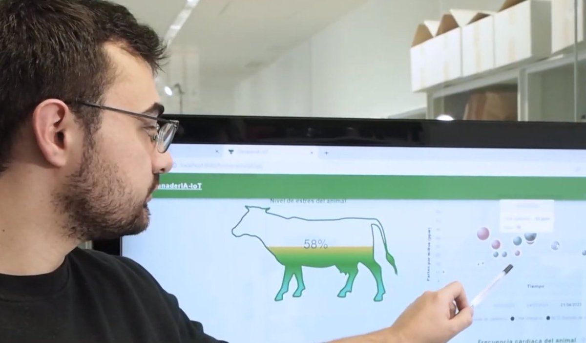 BISITE_USAL's tweet image. 🚀 Descubre el futuro de la ganadería con #GanaderíaIoT 🐄🤖 Liderado por @BISITE_USAL, bajo el Plan #TCUE, este proyecto fusiona Inteligencia Artificial y la IoT para elevar la eficiencia y el bienestar animal. 🌿🔄 

⏩Más bisite.usal.es/es/blog/proyec…
#GanaderíaIoT #sostenibilidad