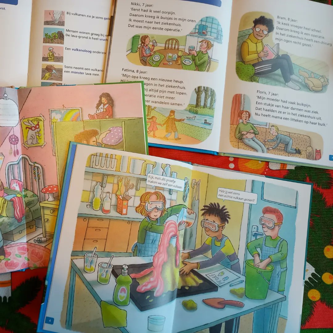 Zo net met de post deze 2 Mini Informatieboekjes van #Schoolsupport. Over operatie en vulkanen. Die gaan veel.kids helpen met werkstuk en spreekbeurt. En met cameo van IC-verpleegkundige <a href="/aboutanurse/">Jessica Kloosterboer</a> Jessica.