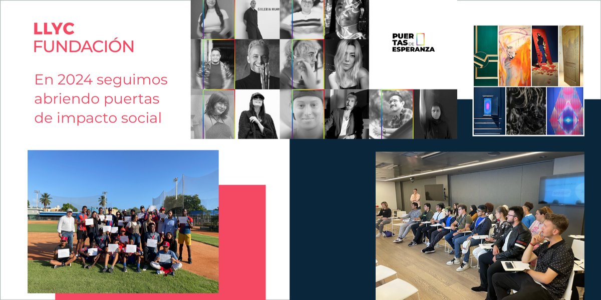 Este año se ha caracterizado por el impacto social que generan la #comunicación y #creatividad. Gracias a todos nuestros voluntarios y partners hemos contribuido a cambiar realidades a través de proyectos de gran alcance. ¡Por un 2024 lleno de transformación creativa! 💫