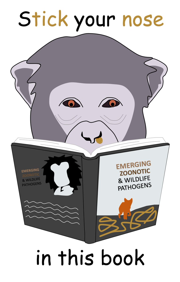 Spring semester is starting! If you’re taking or teaching pathogen-relevant courses, consider buying our new book, Emerging Zoonotic and Wildlife Pathogens, available here: tinyurl.com/EZandWP We’ll also mail stickers to one randomly selected person who reposts this.