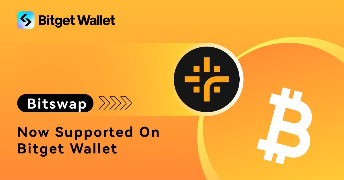 BitgetWallet's tweet photo. $BTC Ecosystem Bitswap  @Bitswap_BTC, is now integrated with Bitget Wallet!

BitSwap is at the forefront of cross-chain exchange, offering a seamless trading experience for BRC20 assets across diverse blockchains.

RT and fill out the Google Form below to share $500 AMMX 👇
https://t.co/3uWSwImlkU