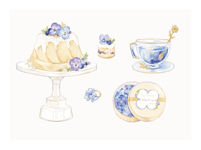 「cream plate」 illustration images(Latest)