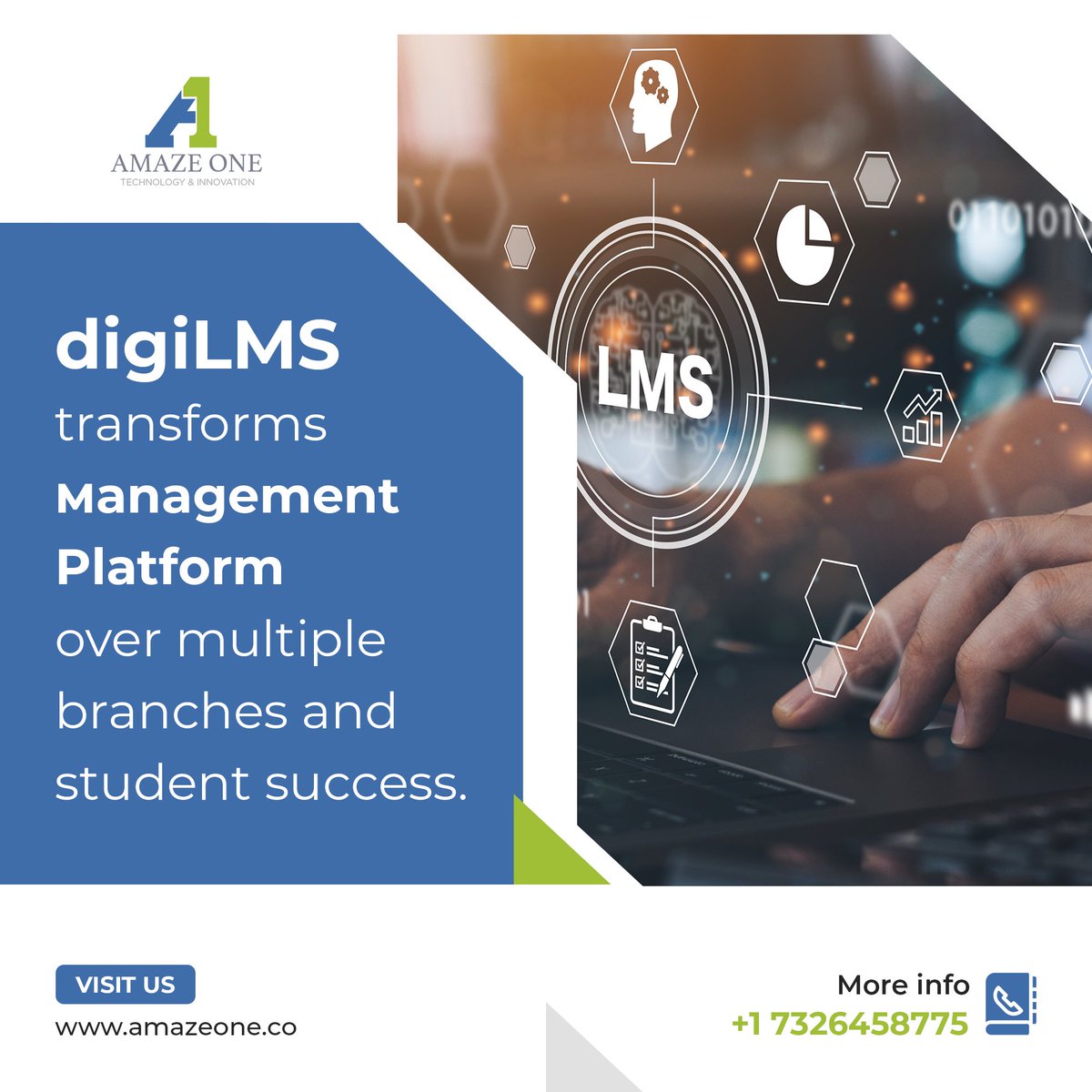 AmazeOne1's tweet photo. digiLMS reshapes the landscape of multi-branch management.

Visit us @ https://t.co/K5sr1ohZfI
Call Us @ +1 73264 58775
Email - contact@amazeone.co
.
.
.
.
#digiLMS #Managementsoftware #software #amazeone https://t.co/x9hmCwyOkR