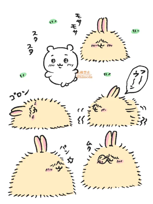 悪夢編をアンゴラウサギで再現 