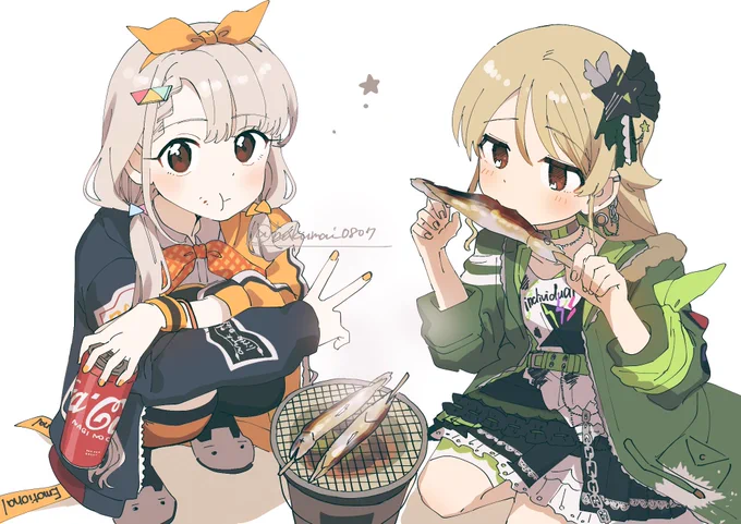 #今年も残りわずかなのでお気に入りの4枚を貼る狂ったようになぎののを描きまくった一年だった 