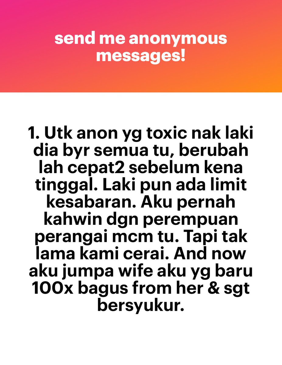 meinmokhtar's tweet photo. Luahan laki. https://t.co/fflOKPz2Fv