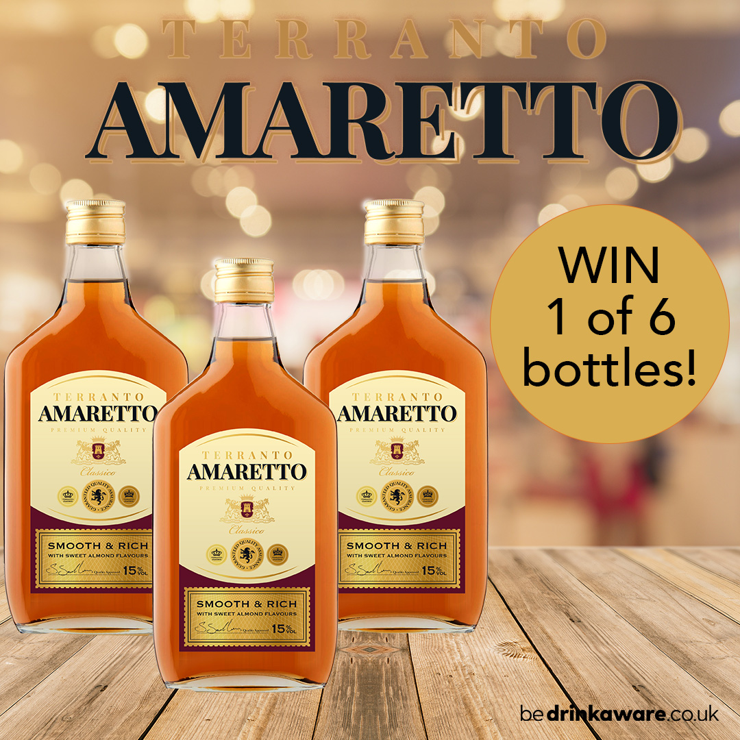 We're giving you the chance to #WIN 1 of 6 bottles of Terranto Amaretto!🍸 To enter simply RT & FOLLOW @SaversHB UK only, 18+. Ends 02/01/2023. T&C’s apply- bit.ly/2YOF42g Please drink responsibly.
