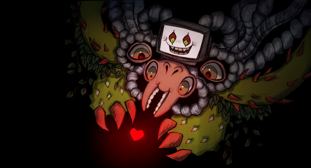 Omega Flowey Hd Wallpaper