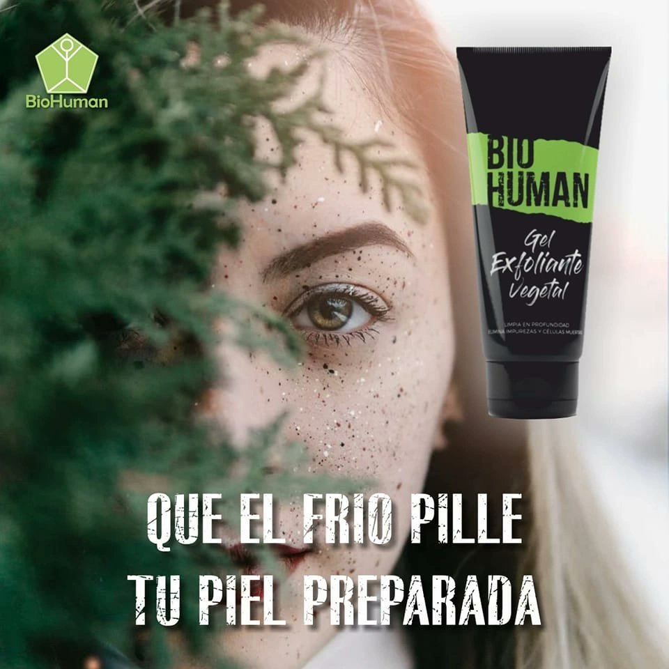 BioHuman3's tweet image. Limpia, sin imperfeccione y lista para una buena hidratación!
La naturaleza al servicio de tu belleza!
biohuman.es/.../gel-exfoli…
#biohumanspain #cosmeticaleon #exfoliantevegetal #cosmeticanatural #cuidadosdelapiel #belleza  #celulitis #acne #precio #skincare #navidad2023
