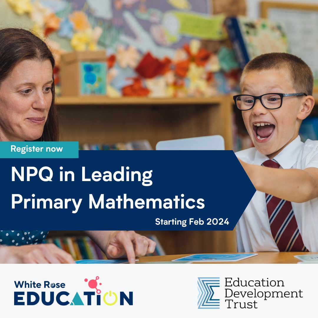 Our NPQ with the EDT is a mixture of self-study, webinars and face-to-face sessions to give you the best of both worlds; flexibility and variation ✏️

Start your application today: eu1.hubs.ly/H06KftN0