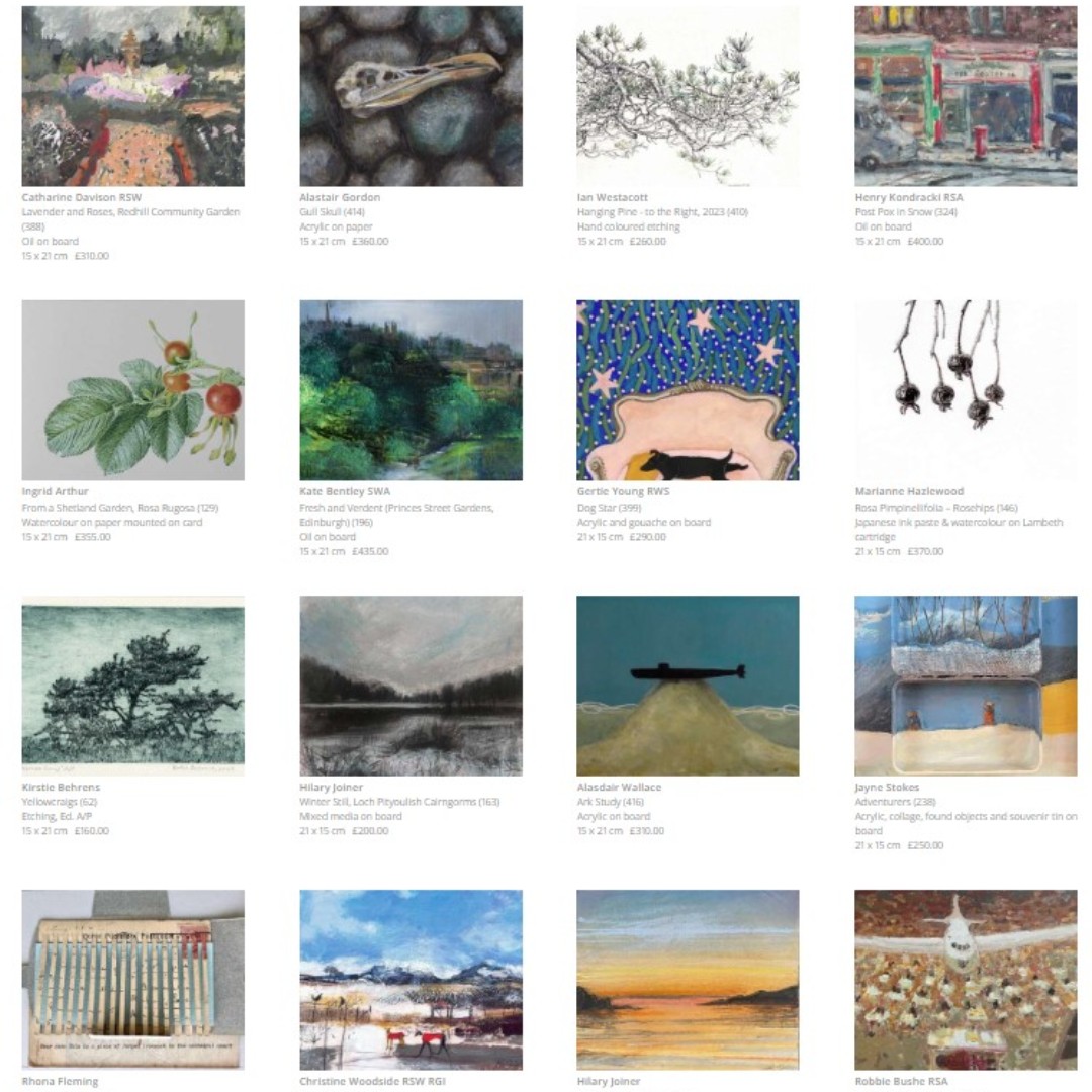 If Santa didn’t bring that special present this year, why not treat yourself? Have a look at our Small Scale online exhibition. 

openeyegallery.co.uk/small-scale