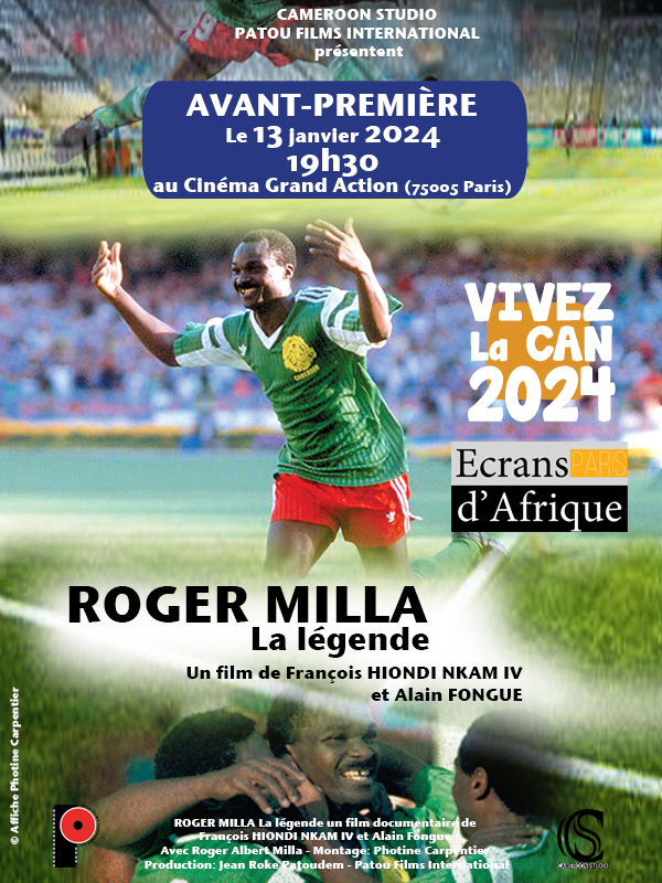 patouflms's tweet photo. https://t.co/V5w2U5BA4D Plongez au cœur de l'émotion footballistique africaine en marge de la CAN2024 en Côte d'Ivoire ! Joignez-vous à nous en Avant-Première pour découvrir les exploits captivants de ROGER MILLA, la légende du football africain. RDV au Cinéma Grand Action https://t.co/WPVb9ldXNY