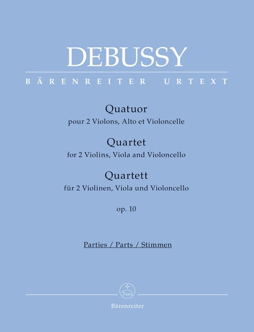 On this day in 1893 Eugène Ysaÿe's quartet gave the first performance of Debussy's only String Quartet in Paris to mixed reactions