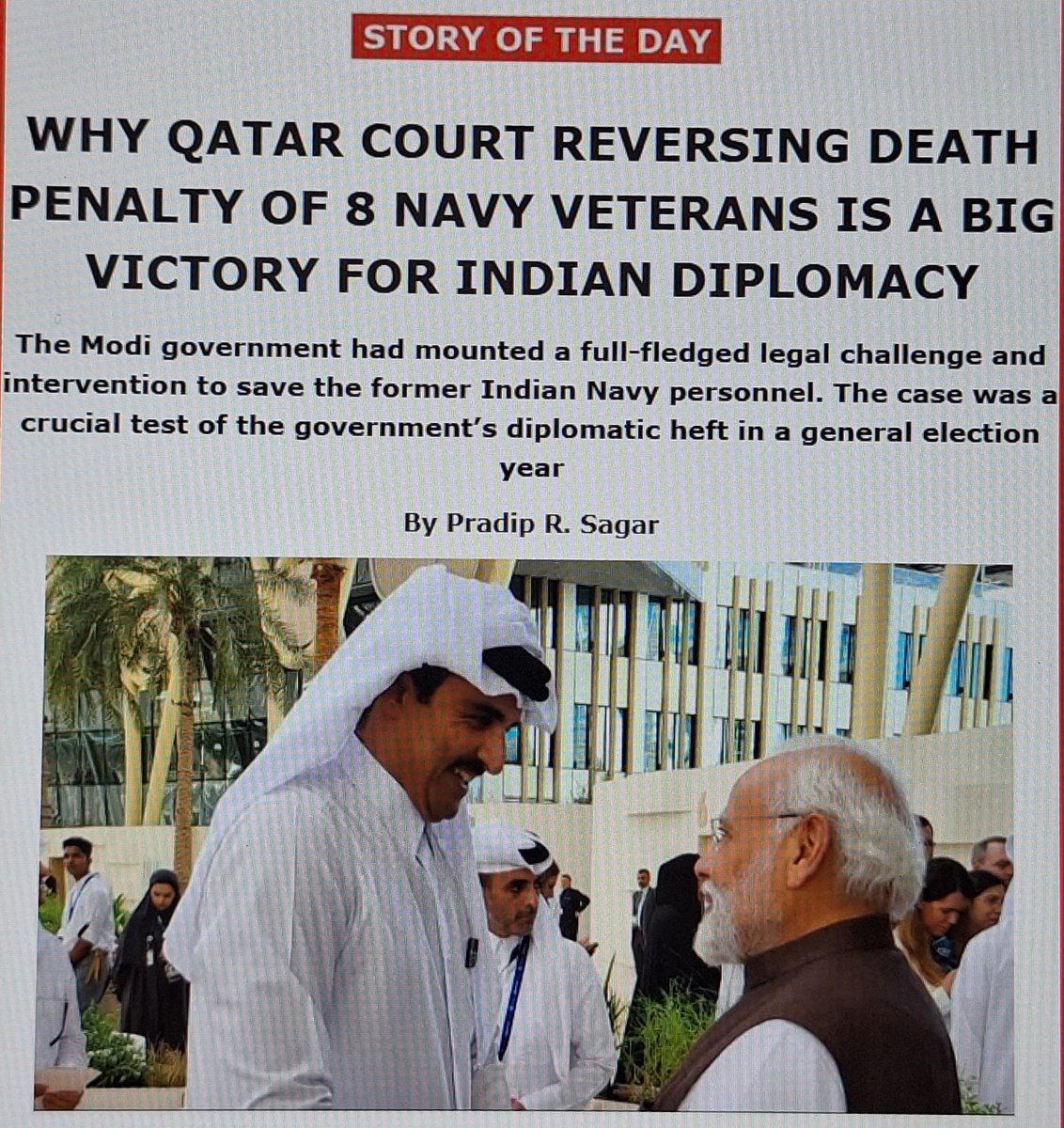 drkhuntia21's tweet photo. #ModisDiplomacy he's our saviour. I remember around 15/16yrs back when some Indians were convicted in UAE, there was no one to help. An Indian PM had not visited UAE for 35yrs before our dear PM @PMOIndia @narendramodi ji visited UAE in 2015. Sincere Gratitude #ModiHaiToMumkinHai https://t.co/a20IUTw58f