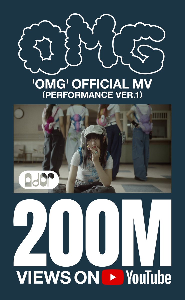 realvjcom's tweet photo. 🆙 OMG. 200M. @NewJeans_ADOR

https://t.co/bz5zfP1sEd https://t.co/ltSaC8QJYz