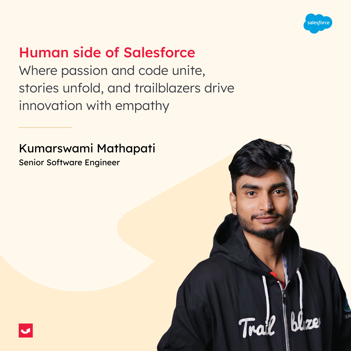 Meet @MathpatiKumar, the epitome of innovation in the #Salesforce realm From a chance encounter to becoming a #SalesforceTrailblazer, his journey is a testament to determination & community support. Check out his story in just 3 minutes bit.ly/3O6aRHN @SaasguruHQ
