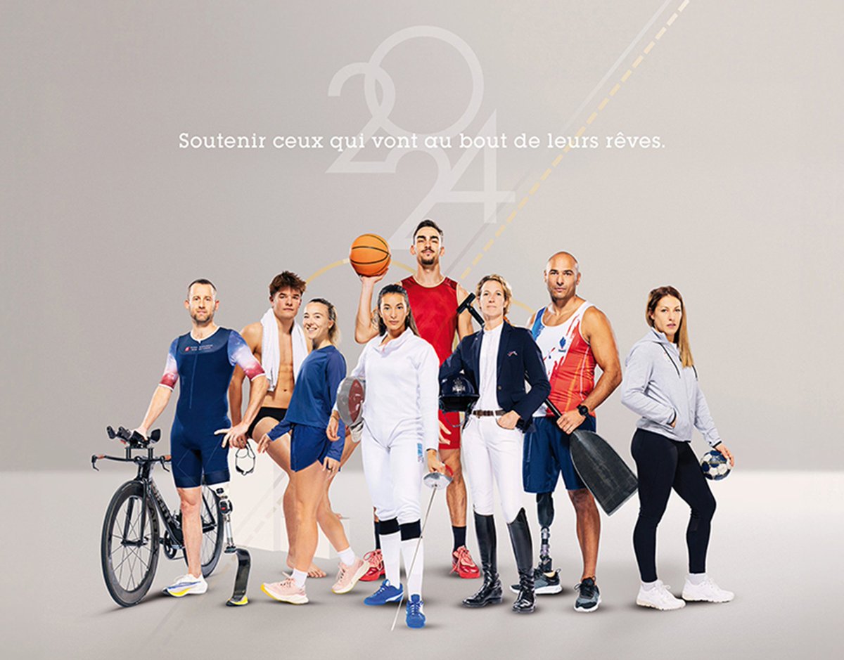 CaissEpargneGEE's tweet photo. La Caisse d’Epargne Grand Est Europe vous souhaite d’aller au bout de vos #rêves en 2024 ! ✨ 

Clients, collaborateurs, administrateurs, nous sommes fiers d’accompagner 8 champions du Grand Est pour les Jeux Olympiques et Paralympiques de @Paris2024. 

#VousEtreUtile https://t.co/sna1uA3RiE