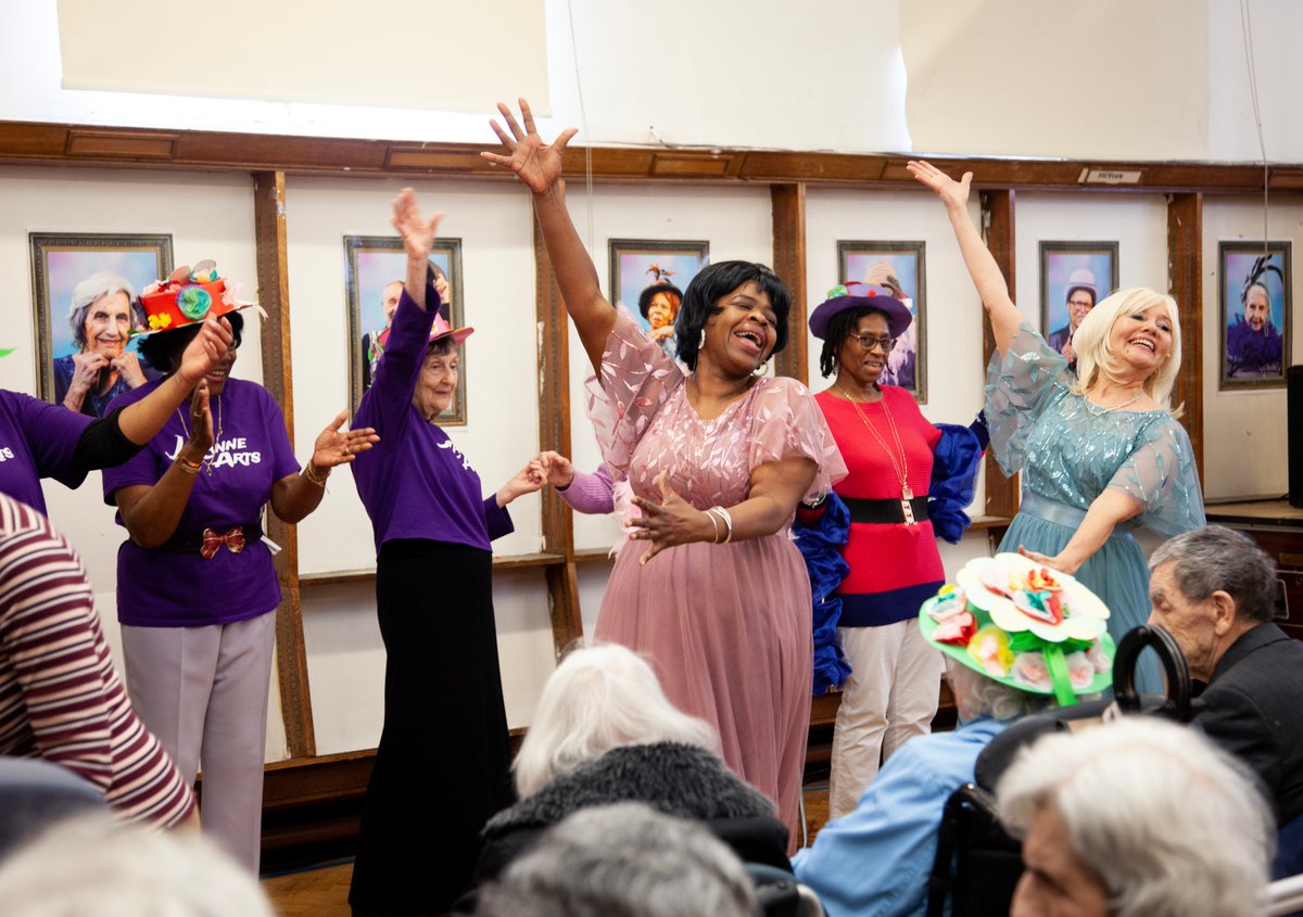 Happy New year! Celebrating 2023 #olderpeople with films, shows, arts sessions #dementia #Caribbean thanks @ace_national @Peoples_health @HealthLottery @TNLComFund @CityBridgeFndn @culturewithin_ @Arts4Dementia @Artsincarehomes @NAPAlivinglife @flourishlives @Age_UK_Enfield