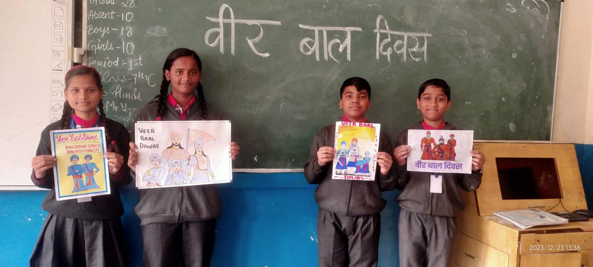ViharKv's tweet photo. #VeerBaalDiwas2023 celebrate in School
@EduMinOfIndia @kvs_ro https://t.co/hTrbQTADjy