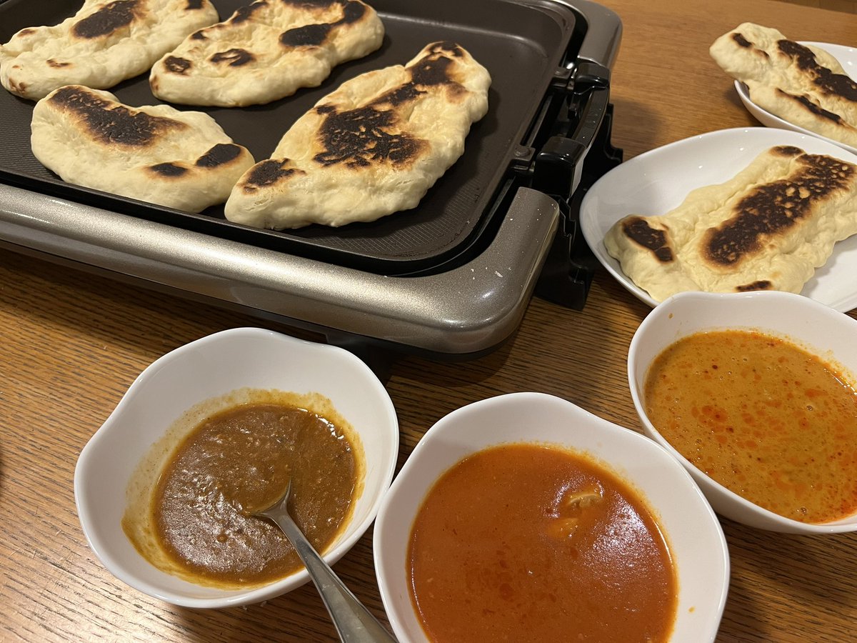 karuton3's tweet photo. ナンカレーだよ！　仕事納めだよ！ https://t.co/KDx0EaaWWT
