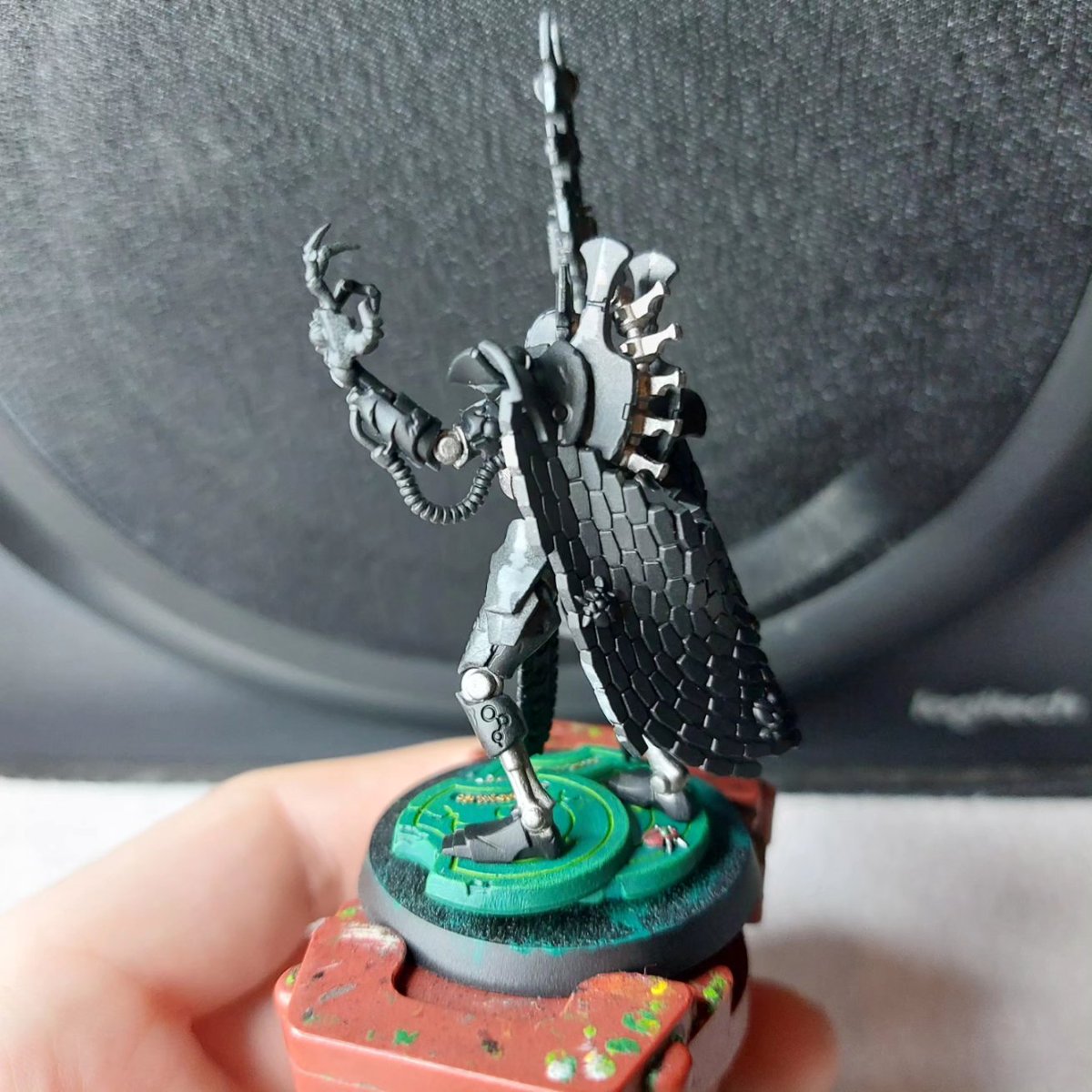 Osjiwarrior's tweet photo. Imoktekh got some metal!
#wip #miniatures #miniaturepainting #40knecrons #40knecron #warhammer40k #40k #paintingwarhammer #painting #warhammercommunity #cryptech #orikanthediviner #imotekhthestormlord #orikan #imotekh https://t.co/NNUNzVZAXe