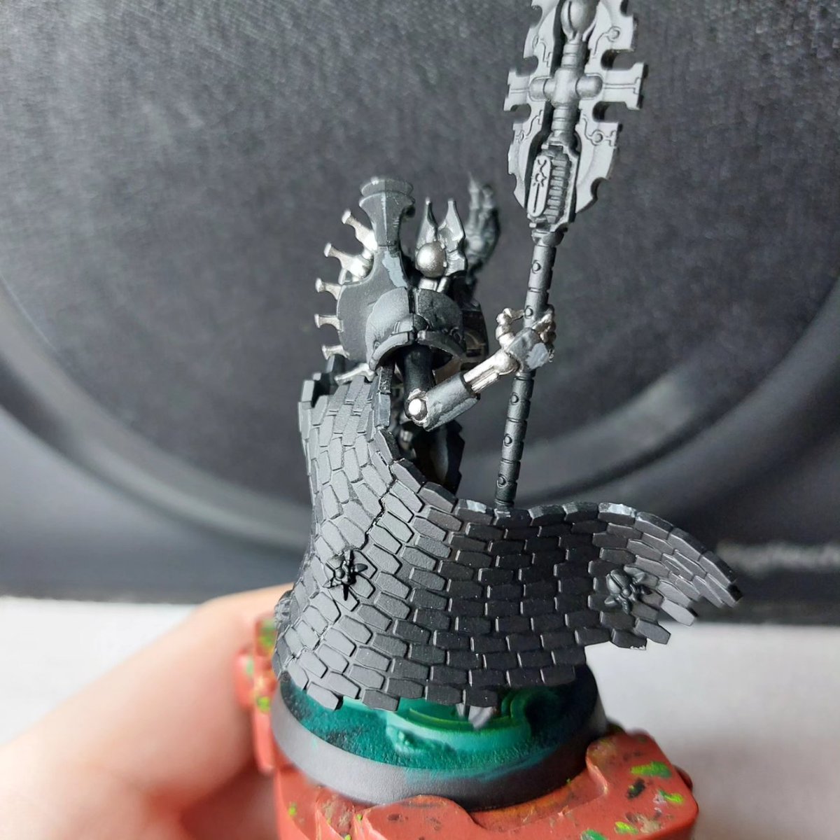 Osjiwarrior's tweet photo. Imoktekh got some metal!
#wip #miniatures #miniaturepainting #40knecrons #40knecron #warhammer40k #40k #paintingwarhammer #painting #warhammercommunity #cryptech #orikanthediviner #imotekhthestormlord #orikan #imotekh https://t.co/NNUNzVZAXe