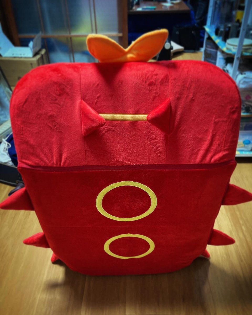 walnutjam95's tweet photo. #ヤクデ座椅子
#ポケモン

旦那は可愛いヤクデの座椅子を買ってくれた💕 https://t.co/fktrTdKD9z