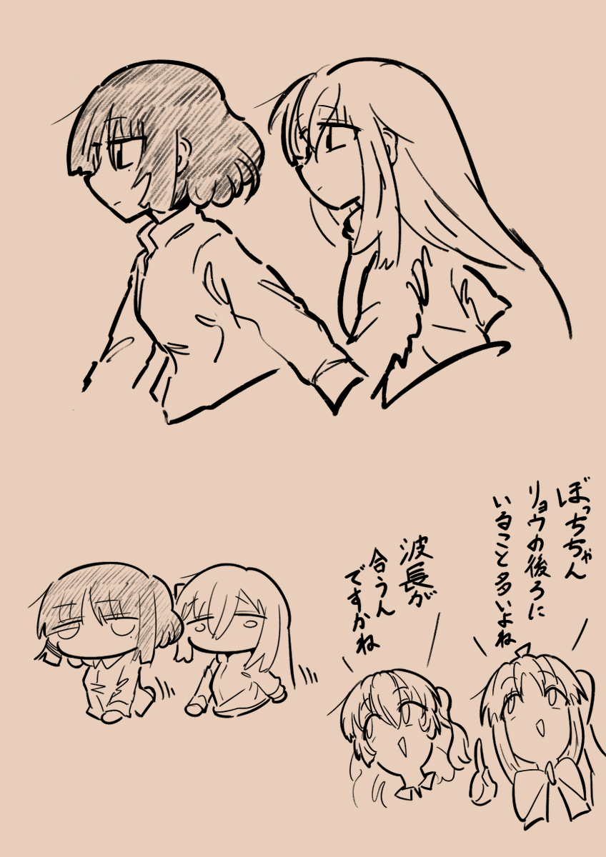 今年描いたものを見返してみたら1月頃はぼざろばっか描いていた