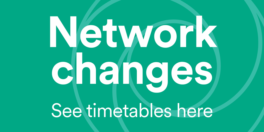 We're making some changes to our services across the Aberdare, Merthyr Tydfil &amp; Torfaen areas from 7th January 2024

Check out the details here: stge.co/48hK3fI