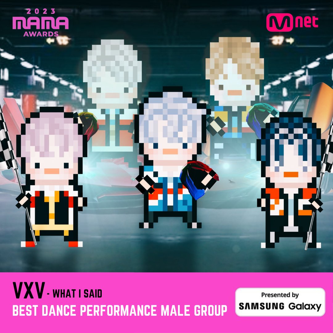 mipop_mnet's tweet photo. [#2023MAMA]  

Best Dance Performance Male/Female Group
#WHATISAID #VXV #PINKVENOM #BLACPINK
@vxv_offc @BLACPINKxe

We proudly announce the great winner of the 2023 MAMA AWARDS!🏆
 
<1st MAMA AWARDS 2023>

#MAMAAWARDS 
#2023MAMAAWARDS
#MIPOP https://t.co/2eqr6dV23f