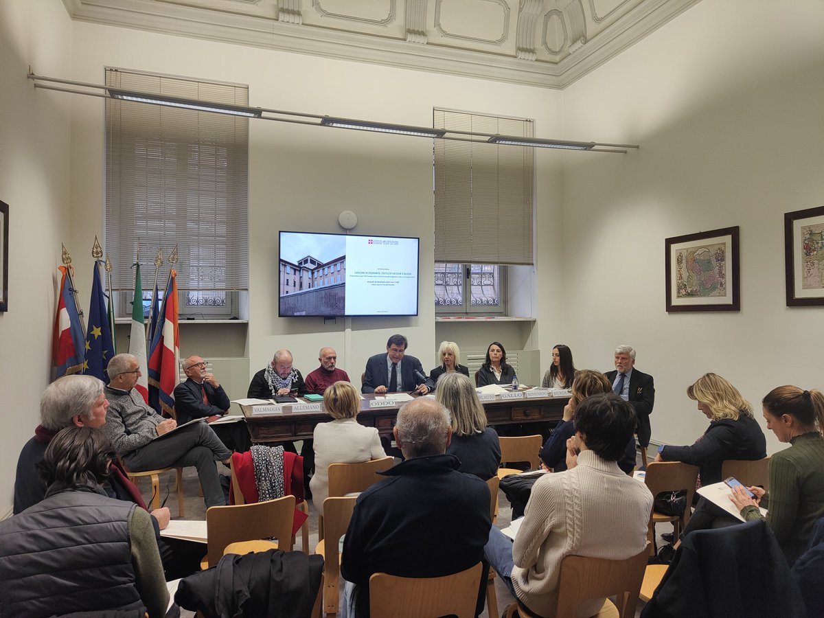 Per il carcere di #Biella <a href="/brunomellano/">Bruno Mellano</a> ricorda sia stato oggetto di inchiesta della magistratura, in questi mesi sono stati compiuti vari lavori di ristrutturazione anche se ne rimangono, soprattutto problemi di infiltrazione
