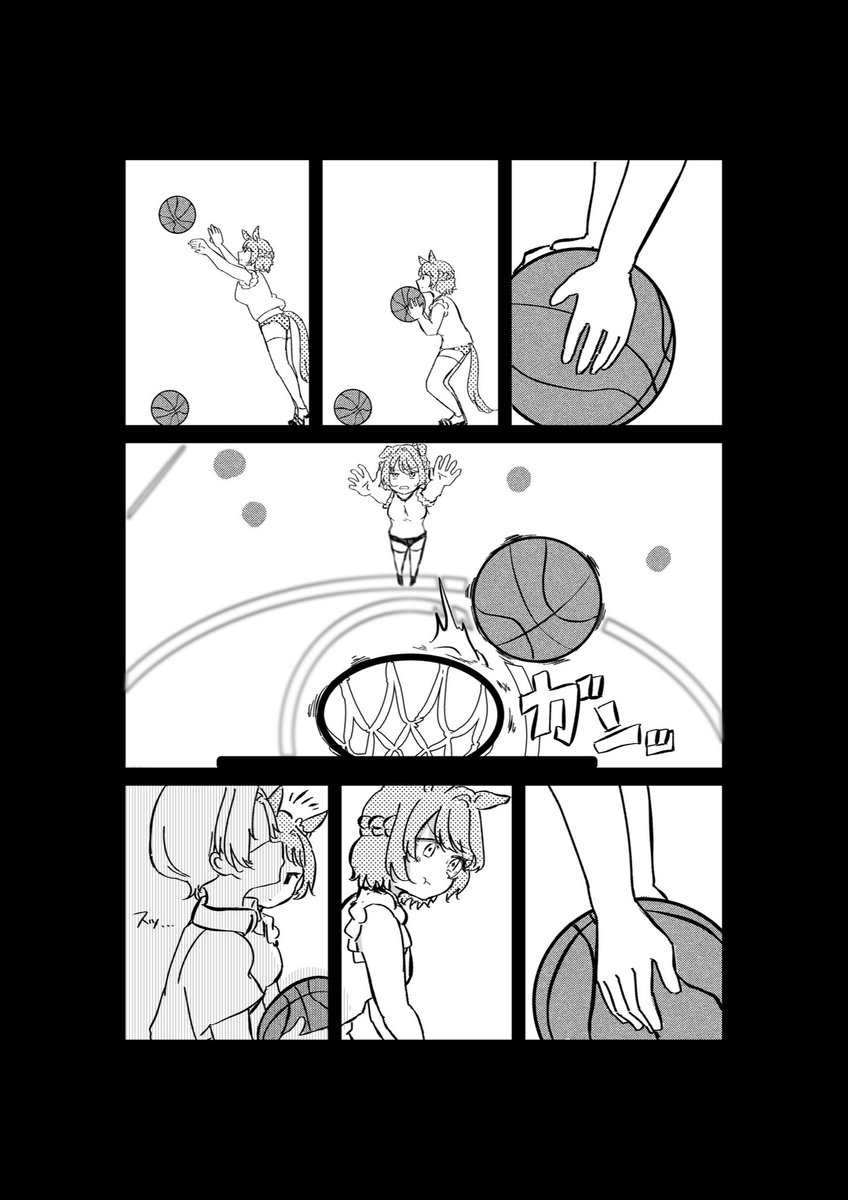 【冬コミサンプル】
ライトハローとトレーナーがバスケする漫画 (4/4)

サンプルは以上です!明日、土曜日 東ヲ25b でお待ちしております🙌 