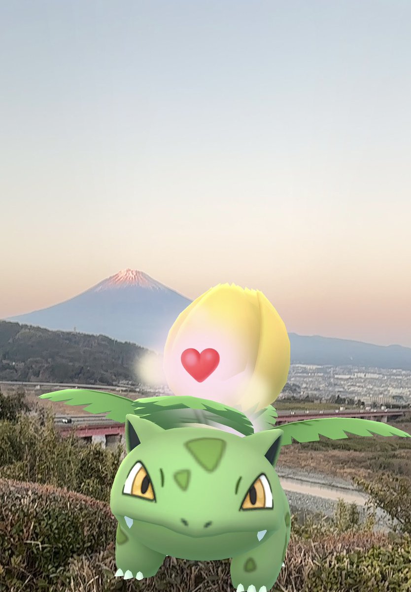 pupudding00001's tweet photo. 【偽AR勢初日】

富士にはフシギソウが良く似合う
by
太宰ぷでぃむ

#既出だったらすみません
#AR雑過ぎ草
#5いいね以下なら企画中止 https://t.co/IukoFM3taU