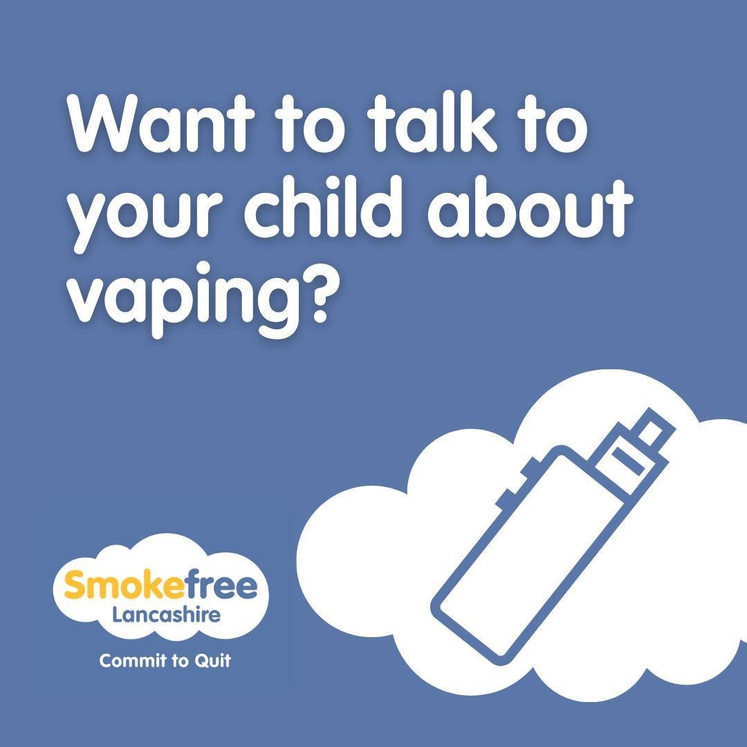 If giving up smoking is your 2024 goal, Smokefree Lancashire can help! The expert team can suggest ways to quit that match your lifestyle. There's also advice for parents/carers - tips on talking to children about vaping. Visit smokefreelancashire.org.uk or telephone 0808 196 2638.