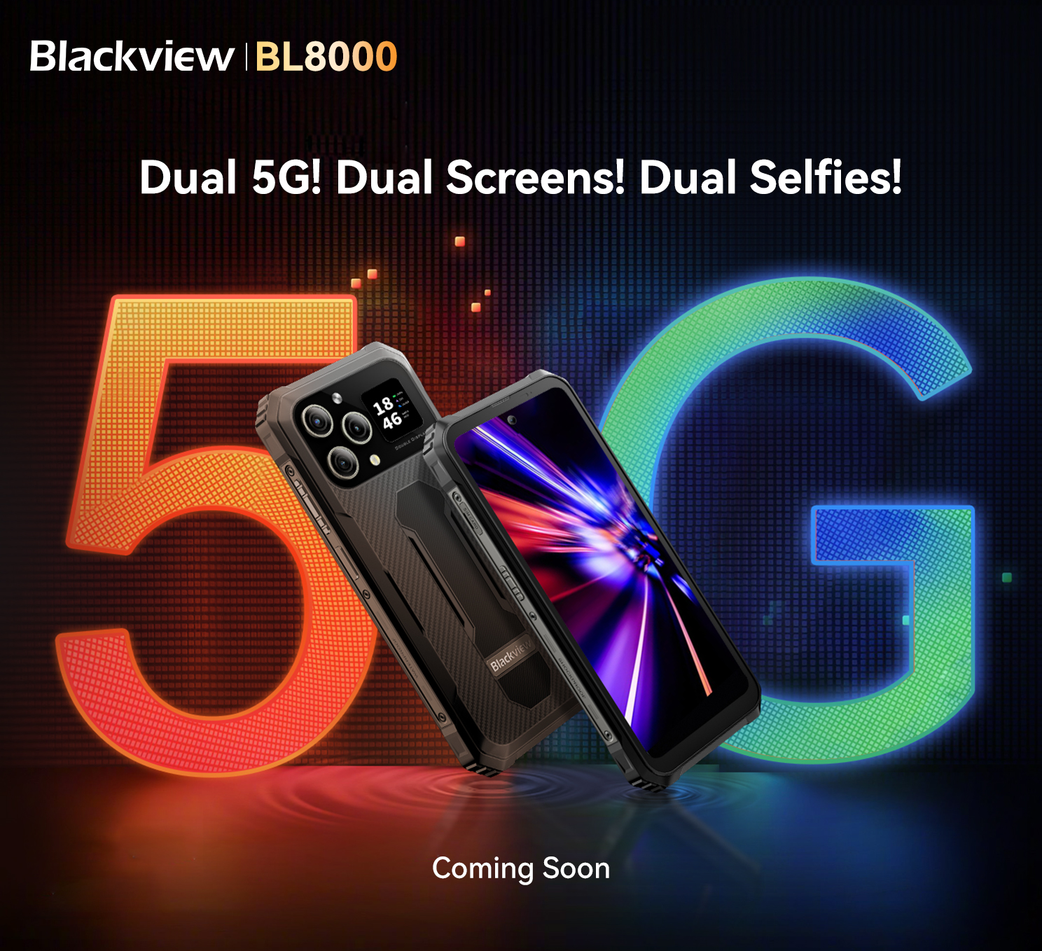 Blackview on X: You asked for it, and here it is! Introducing the #BL8000,  your next-gen 5G Rugged Phone from #Blackview! What's next? Know more:    / X