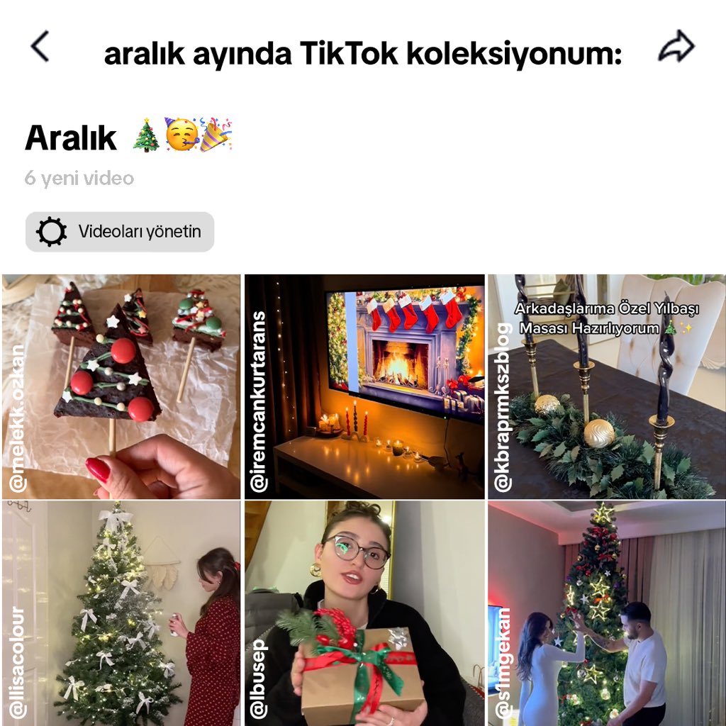 Koleksiyonumdaki yılbaşı ruhuna baktıkça motive oluyorum🪅🎄❤️ #TikToktaBuYıl 📹 melekk.ozkan iremcankurtarans kbraprmkszblog llisacolour lbusep s1mgekan