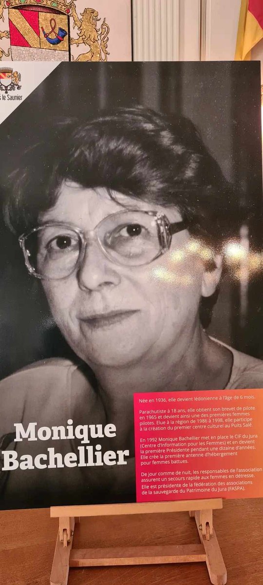 Reyrog's tweet photo. #Jura #Revigny Monique Bachellier. C'était une femme de caractère, une battante, une militante, une combattante pour les droits des femmes, une amoureuse et protectrice du patrimoine qui nous a quittés laissant un grand vide dans tout le territoire Lédonien https://t.co/GS8B96ELOc