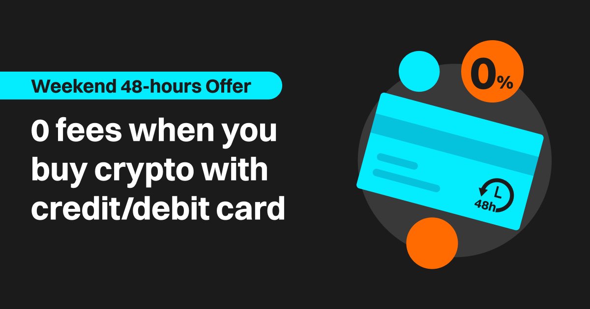 🌟 #Bitget's latest treat! 😻

Zero-fee crypto buys EVERY weekend using credit/debit cards! 💳

🗓️ Every Sat 00:01 AM to Sun 11:59 PM (UTC+0)

✨ Instant buy with Visa/MasterCard, zero fees, & new tokens weekly! 🚀💸

140+ fiat currencies supported! 🗺️ 

#BitgetAfrica #ZeroFee