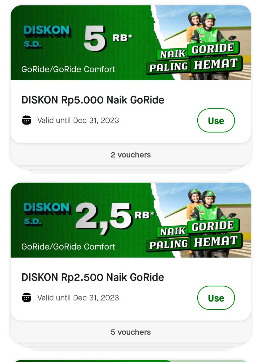 kumissuci's tweet photo. wts voucher diskon goride gojek

✅boleh cek dulu
💰 Fee 1k
❌tdk ada saldo
pembayaran via gopay

voc gojek diskon https://t.co/QwyieTH0Ua