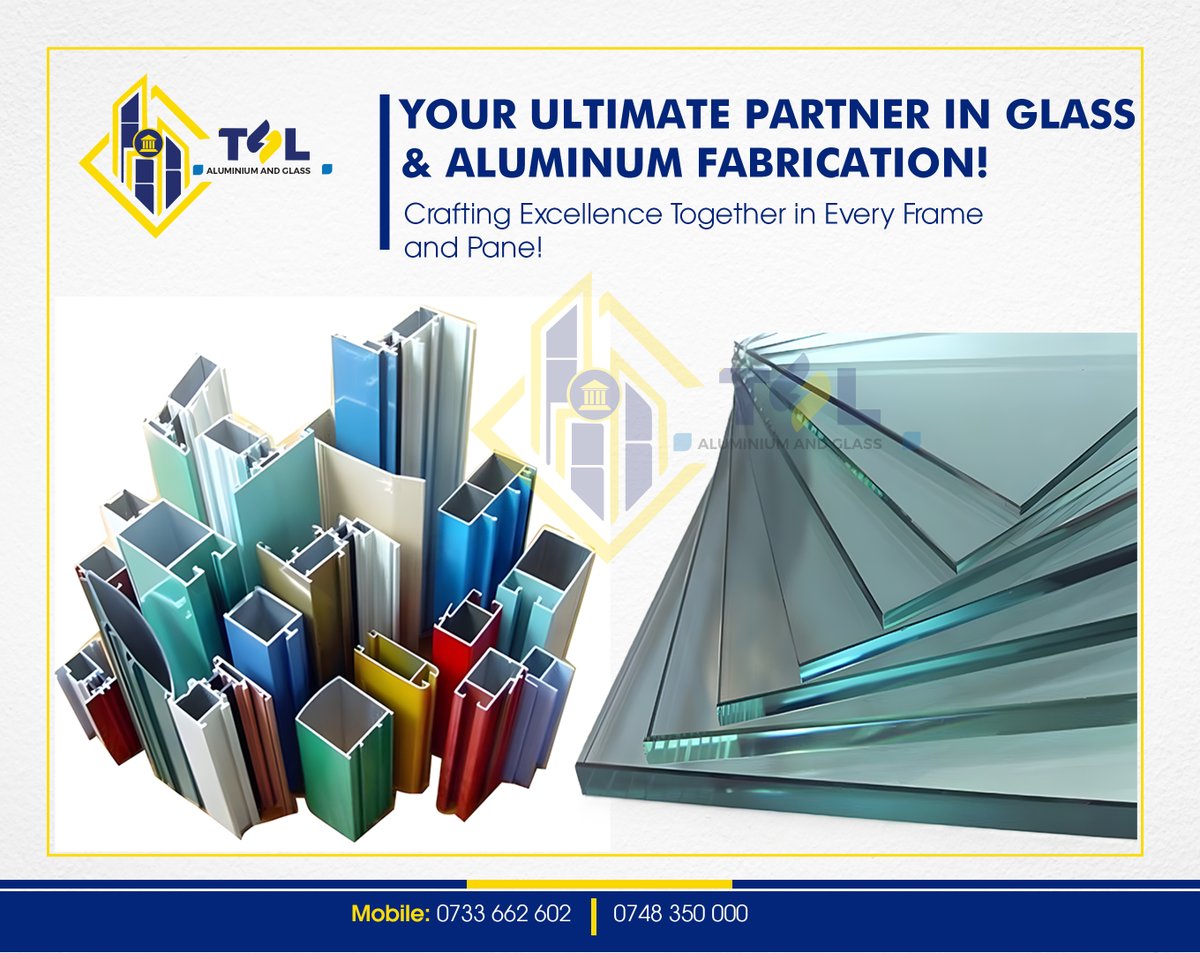 tslindustries's tweet image. Elevate your build with TSL Industries. Expert glass &amp;amp; aluminum fabrication that turns your vision into an enduring masterpiece. Let&apos;s create brilliance together 🏗️✨#TSLIndustries #DesignDurability   #GlassGenius #CraftedToPerfection #YourVisionOurMission #sonko #kairo #kagame