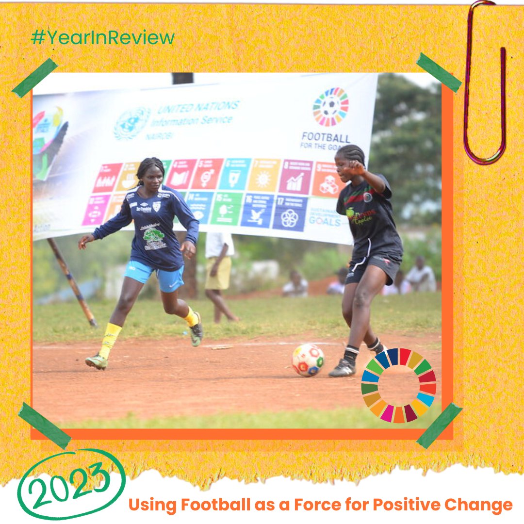 #DecadeOfAction | Uniting for Change.

August 2023: The #FootballForTheGoals inaugural tournament was held in Siaya County to showcase the immense power of football⚽️ to advocate for the Sustainable Development Goals (#SDGs) and drive positive change. 

#YearInReview